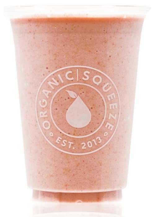Strawberry Fields in Organic Squeeze cup